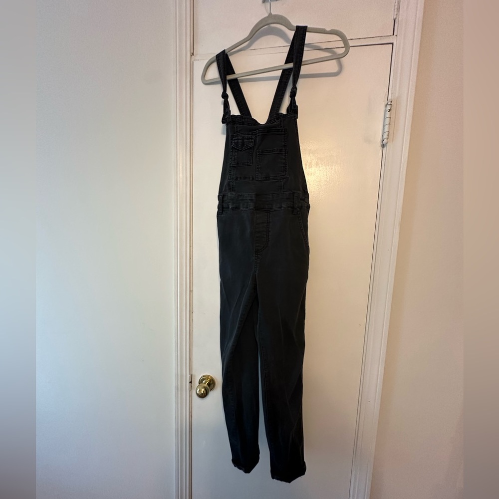 Free people overalls in black denim
